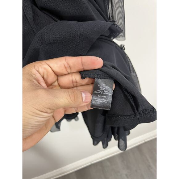 Gothic Romance Victorian Inspired Vampire Witchy Tulle Tiered Fairygoth Dress 0 - Picture 7 of 15